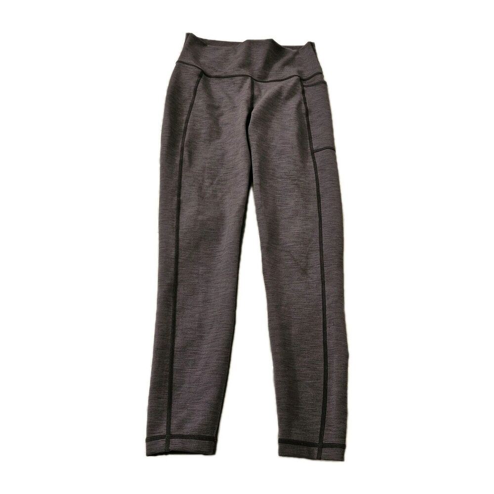 Sweaty Betty Leggings Small Purple Super Sculpt Pockets 7/8 Yoga High-Rise